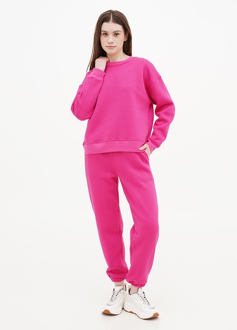 Фото ракурс 1 - Жіночі рожеві штани EQUILIBRI артикул NOS FL Jogger Pink FW2024