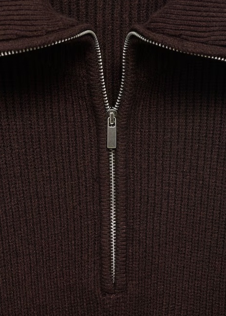 Женский коричневый джемпер Mango артикул 17024781 32 1 season Фото ракурс 5 - Женский коричневый джемпер Mango артикул 17024781 32 1 season