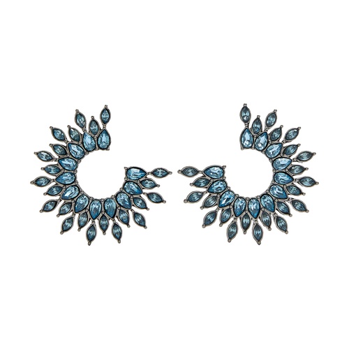 Фото ракурс 1 - Женские синие серьги Parfois артикул 242690 _BL FW2025