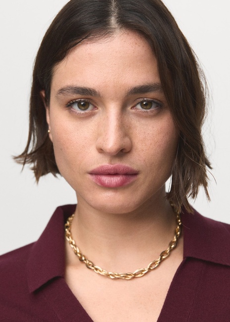 Фото ракурс 6 - Жіночий бордовий джемпер Mango артикул 17065981 77 1 season