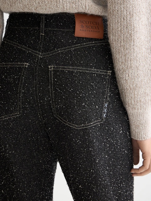 Фото ракурс 4 - Жіночі чорні джинси SCOTCH & SODA артикул ULM00843B U020 FW2025