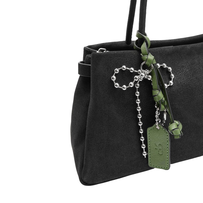 Фото ракурс 3 - Жіноча чорна сумка Parfois артикул 242472 _BK SS2026