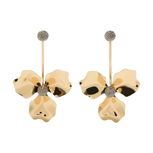 Фото ракурс 1 - Женские золотые серьги Parfois артикул 242635 _GD FW2025