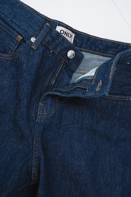 Фото ракурс 5 - Жіночі сині джинси Only артикул 15360244 DARK BLUE DENIM FW2025