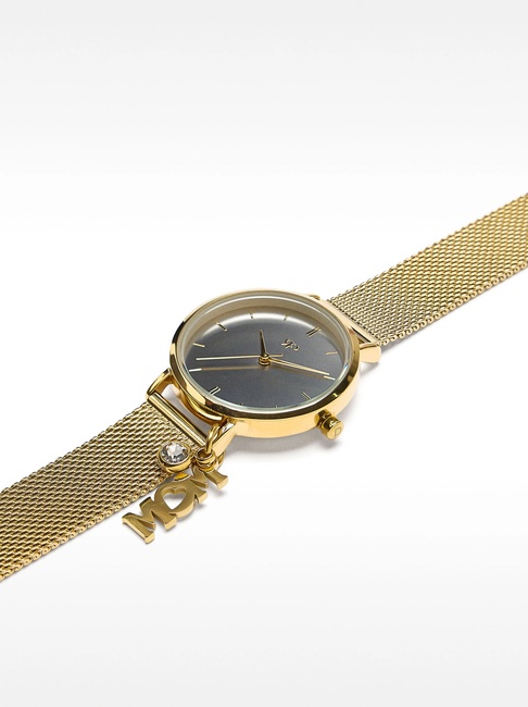 Фото ракурс 3 - Женские золотые часы Parfois артикул 231797 _GD SS2025