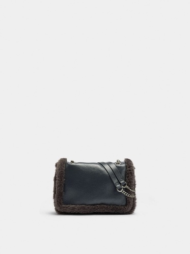 Фото ракурс 1 - Женская серая сумка Parfois артикул 241054 _GY FW2025