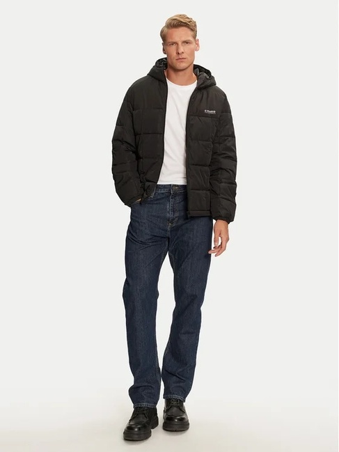 Фото ракурс 3 - Мужская чёрная куртка Jack & Jones артикул 12256905 Black FW2024