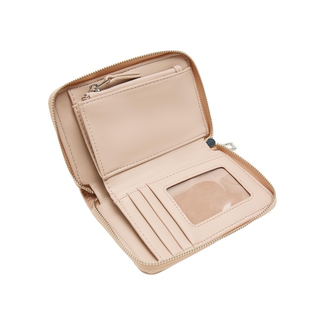 Женский бежевый кошелёк Parfois артикул 232351 _SK FW2025 Фото ракурс 5 - Женский бежевый кошелёк Parfois артикул 232351 _SK FW2025