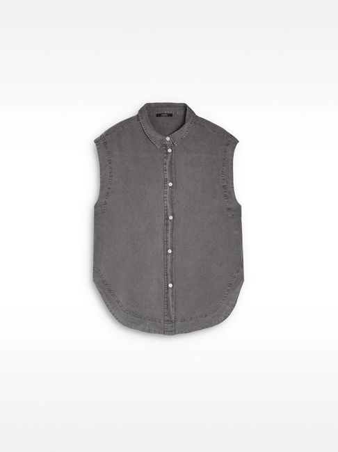 Фото ракурс 6 - Жіноча коричнева сорочка Parfois артикул 234040 _TU FW2025