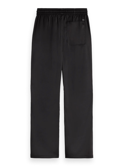 Жіночі чорні брюки SCOTCH & SODA артикул 179547 U001 SS2025 Фото ракурс 2 - Жіночі чорні брюки SCOTCH & SODA артикул 179547 U001 SS2025