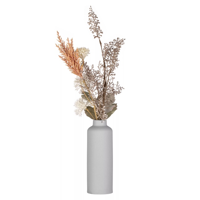 Фото ракурс 2 - Сіра ваза Ardesto артикул AR3803G No color FW2025