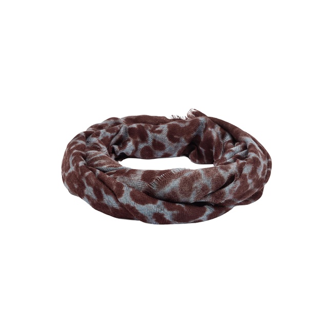 Женский коричневый шарф Parfois артикул 240414 _TQ FW2025 Фото ракурс 4 - Женский коричневый шарф Parfois артикул 240414 _TQ FW2025