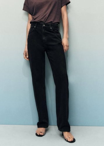 Фото ракурс 1 - Жіночі чорні джинси Mango артикул 17015808 TN 1 season