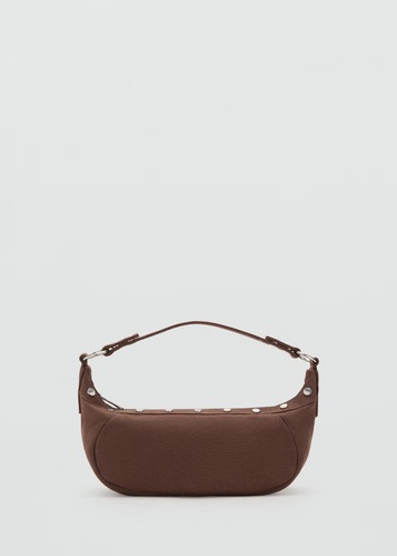 Фото ракурс 2 - Жіноча коричнева сумка Mango артикул 17042919 32 1 season