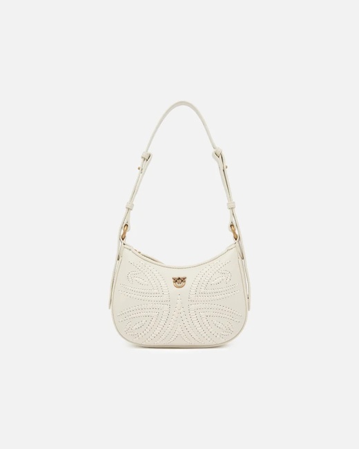 Женская молочная сумка Pinko артикул 103538-A2C3 Z14Q SS2025 Фото ракурс 1 - Женская молочная сумка Pinko артикул 103538-A2C3 Z14Q SS2025