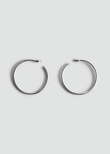 Фото ракурс 2 - Женские серебряные серьги Mango артикул 17051137 PL 1 season