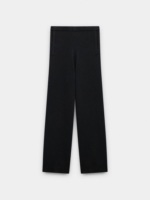 Фото ракурс 4 - Женские черные штаны Parfois артикул 235346 _BK FW2025