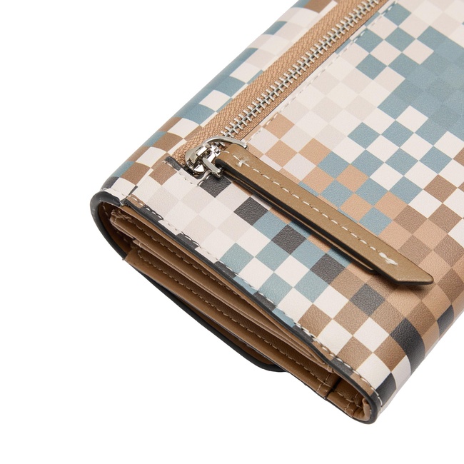 Женский синий кошелёк Parfois артикул 230463 _BL SS2025 Фото ракурс 3 - Женский синий кошелёк Parfois артикул 230463 _BL SS2025