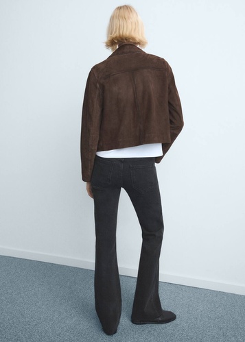 Фото ракурс 2 - Женские черные джинсы Mango артикул 27011236 TN 2 season