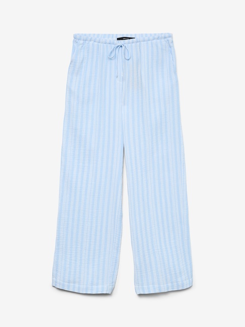 Жіночі блакитні штани Vero Moda артикул 10325865 Airy Blue FW2025 Фото ракурс 3 - Жіночі блакитні штани Vero Moda артикул 10325865 Airy Blue FW2025