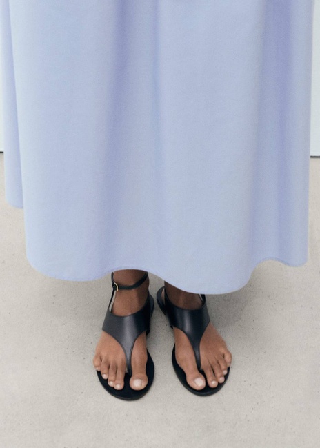 Женская голубая юбка Mango артикул 17061271 50 1 season Фото ракурс 6 - Женская голубая юбка Mango артикул 17061271 50 1 season