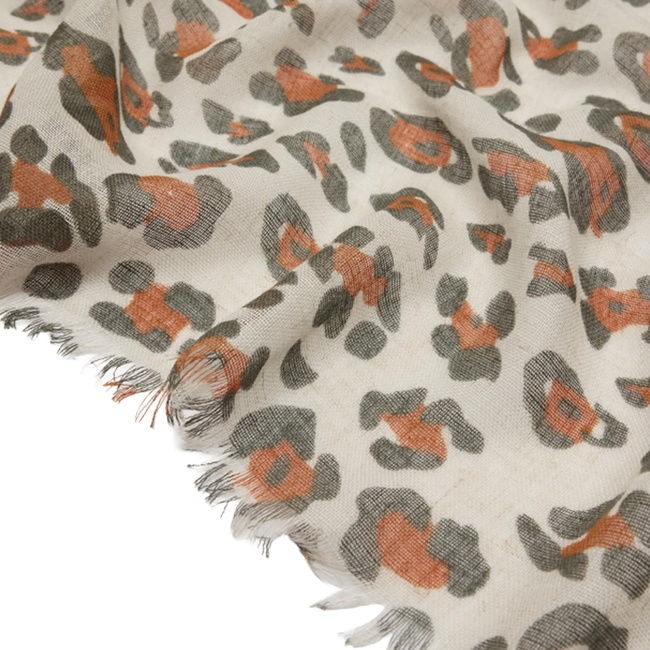 Фото ракурс 3 - Жіночий коричневий шарф Parfois артикул 238136 _BM FW2025