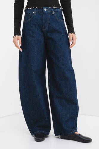 Фото ракурс 1 - Женские синие джинсы Only артикул 15360244 DARK BLUE DENIM FW2025