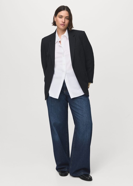 Фото ракурс 6 - Жіночі сині джинси Mango артикул 17055797 TO 1 season