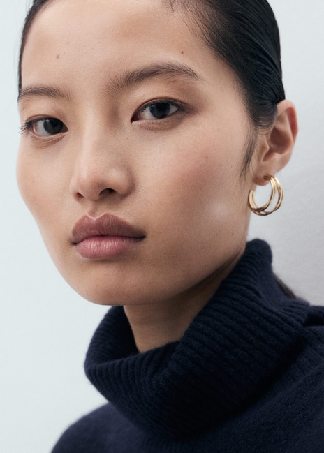 Фото ракурс 4 - Женское синее платье Mango артикул 17085148 56 1 season