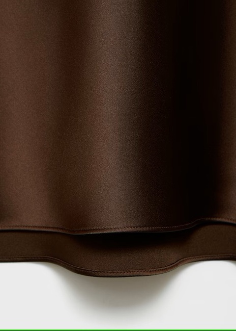 Фото ракурс 3 - Женская коричневая юбка Mango артикул 87970455 32 8 season