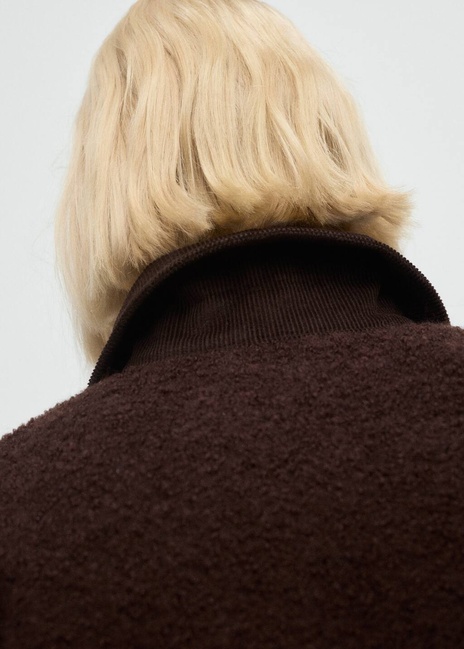 Фото ракурс 5 - Женский коричневый жакет Mango артикул 17057813 30 1 season