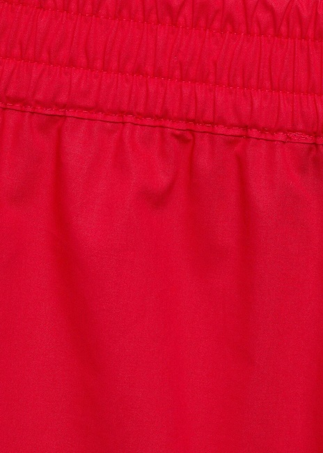 Женские красные шорты Mango артикул 87022533 70 8 season Фото ракурс 6 - Женские красные шорты Mango артикул 87022533 70 8 season