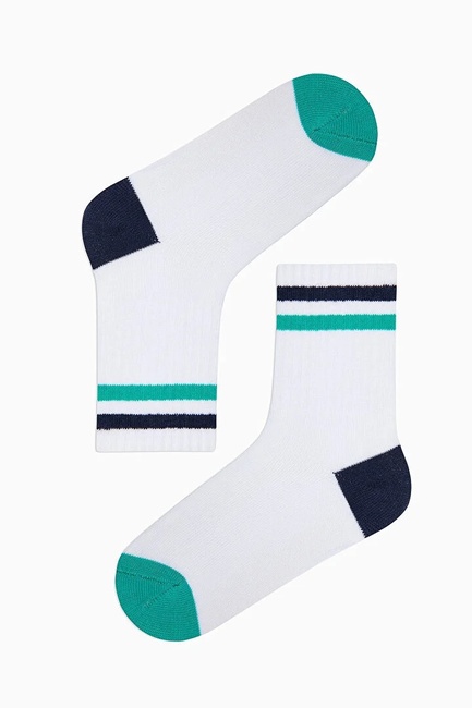 Фото ракурс 3 - Білі шкарпетки для хлопчиків Penti артикул PHH6OKNX25IY 166 25SS