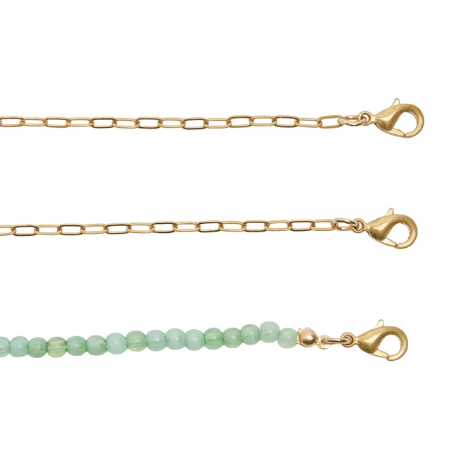 Жіноче золотe намисто Parfois артикул 238763 _LN FW2025 Фото ракурс 4 - Жіноче золотe намисто Parfois артикул 238763 _LN FW2025