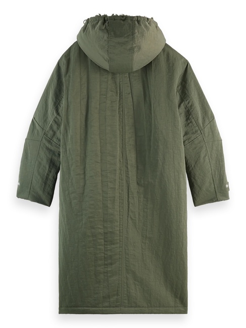 Фото ракурс 7 - Женская зеленая куртка SCOTCH & SODA артикул U9G00913T U360 FW2025