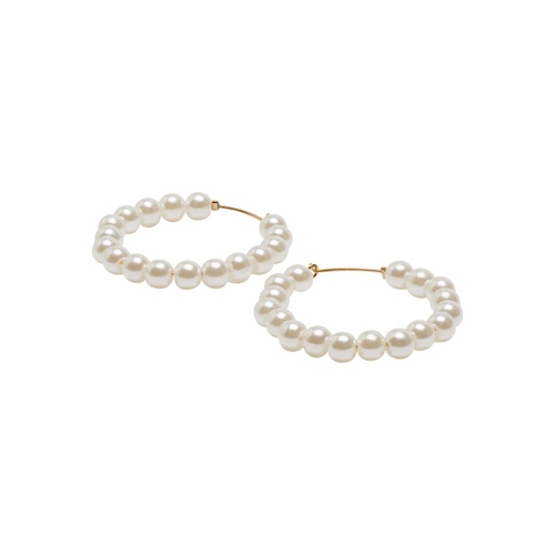 Фото ракурс 2 - Женские белые серьги Parfois артикул 239457 _PE FW2025