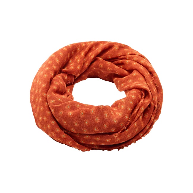 Жіночий помаранчевий шарф Parfois артикул 234711 _DM FW2025 Фото ракурс 4 - Жіночий помаранчевий шарф Parfois артикул 234711 _DM FW2025