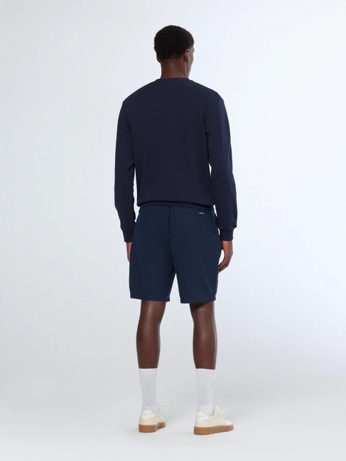 Мужские синие шорты SCOTCH & SODA артикул 180322 401 SS2025 Фото ракурс 2 - Мужские синие шорты SCOTCH & SODA артикул 180322 401 SS2025