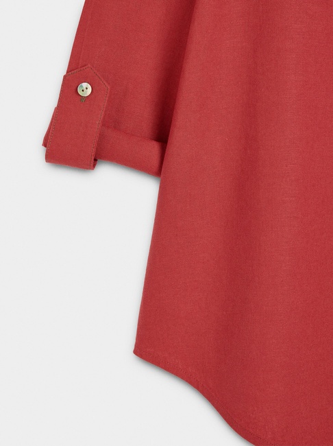 Фото ракурс 6 - Жіноча коричнева блузка Parfois артикул 233336 _BR FW2025