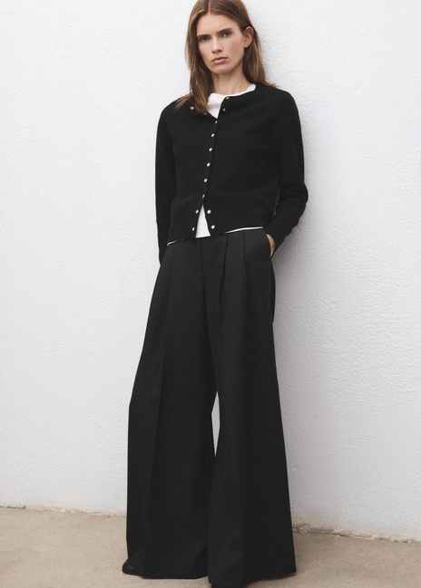 Фото ракурс 5 - Жіночий чорний кардиган Mango артикул 17097787 99 1 season