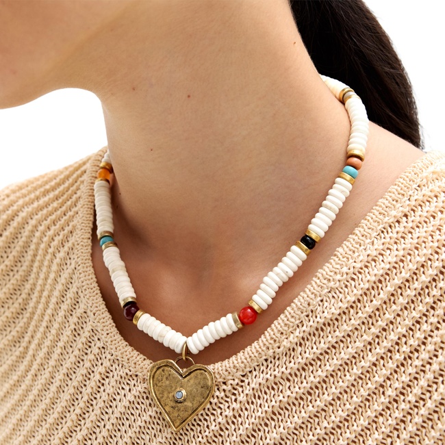 Фото ракурс 4 - Жіноче золотe намисто Parfois артикул 238661 _HM FW2025