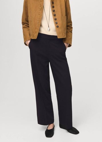 Фото ракурс 1 - Жіночі чорні брюки Mango артикул 27041238 99 2 season