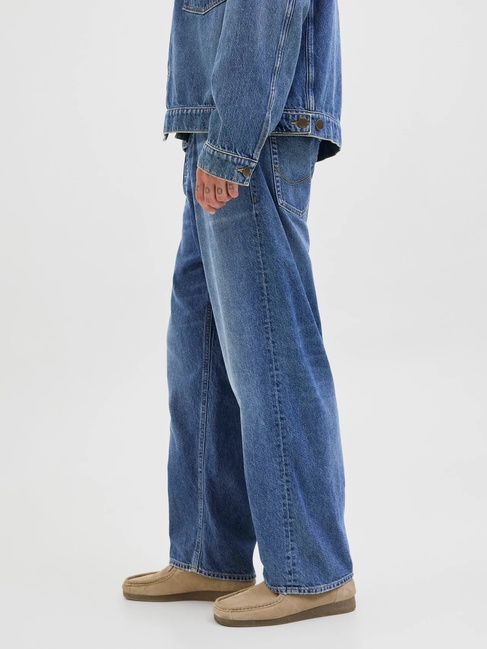 Мужские синие джинсы Jack & Jones артикул 12278101 Blue denim FW2025 Фото ракурс 6 - Мужские синие джинсы Jack & Jones артикул 12278101 Blue denim FW2025