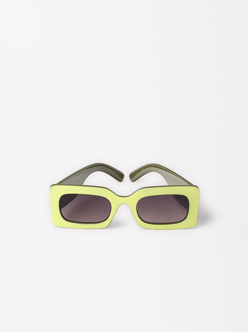 Фото ракурс 1 - Жіночі зелені окуляри Parfois артикул 203731 _LM FW2024