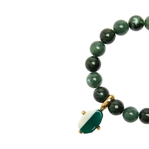 Фото ракурс 2 - Жіночий зелений браслет Parfois артикул 240975 _HM FW2025