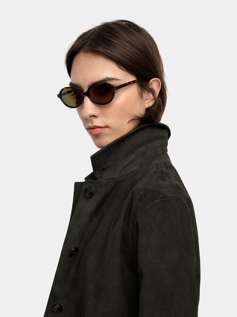 Фото ракурс 4 - Жіночі коричневі окуляри Parfois артикул 241142 _DB FW2025