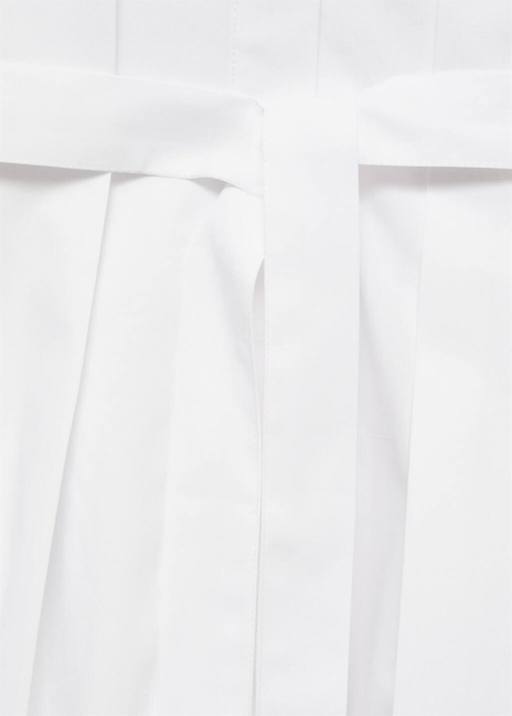 Жіноча біла сукня Mango артикул 87060582 01 8 season Фото ракурс 6 - Жіноча біла сукня Mango артикул 87060582 01 8 season