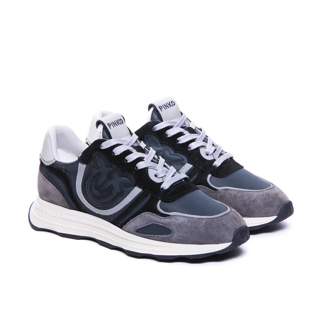 Жіночі чорні кросівки Pinko артикул SS0087-P076 Z99 FW2025 Фото ракурс 1 - Жіночі чорні кросівки Pinko артикул SS0087-P076 Z99 FW2025
