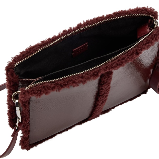 Фото ракурс 4 - Женская бордовая сумка Parfois артикул 241093 _BU SS2026