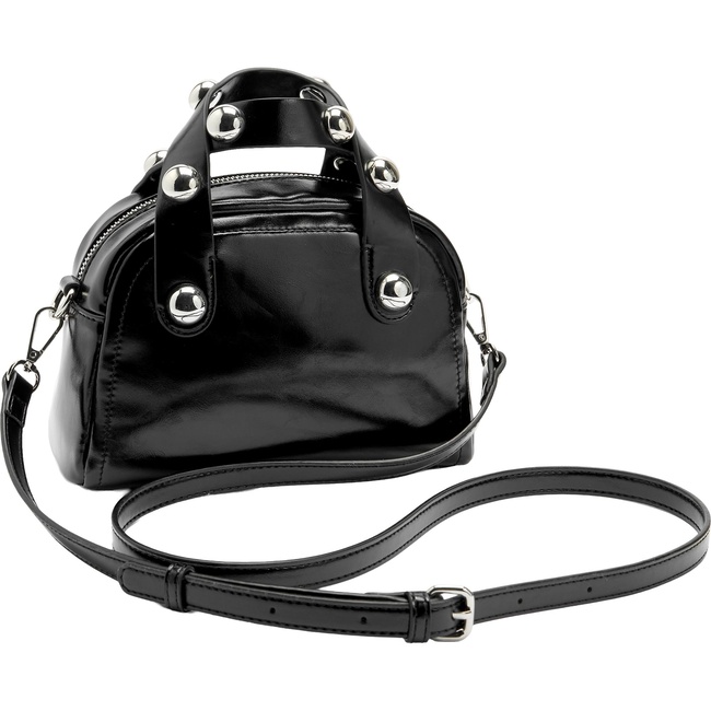 Женская черная сумка Parfois артикул 242139 _BK SS2026 Фото ракурс 2 - Женская черная сумка Parfois артикул 242139 _BK SS2026